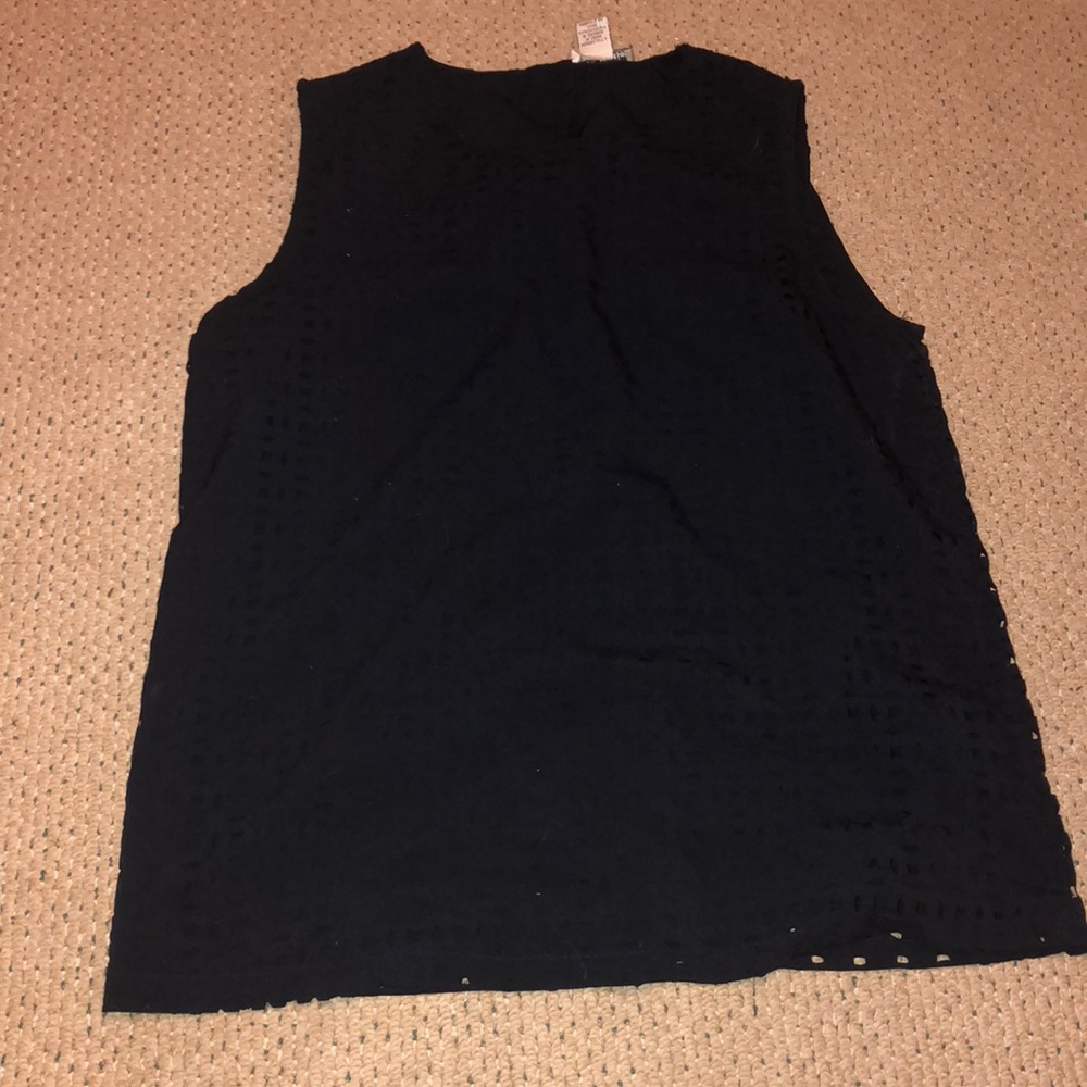 navy blue top